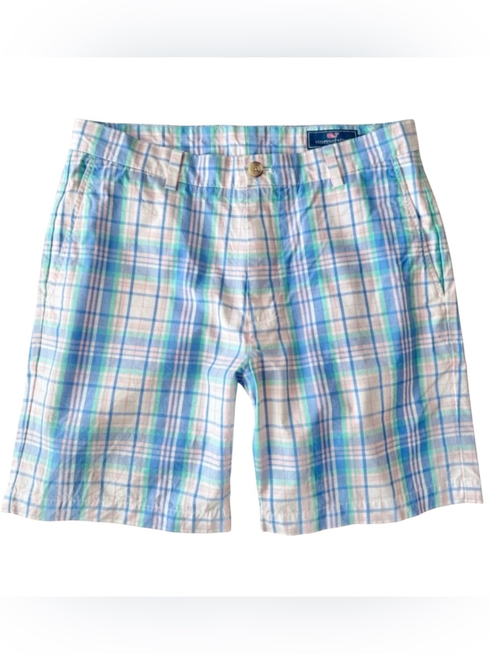 Vineyard Vines Breaker Shorts Plaid Size 34"